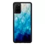 Ochranné puzdro iKins pre Samsung Galaxy S20+ — blue lake čierny povrch