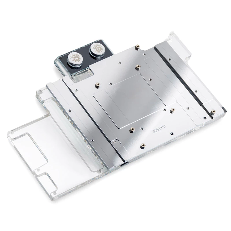 Bitspower International Bitspower BP-VG3080AST - priehľadný - water block - kvapalina - akryl - meď - nikel - ASUS ROG Strix GeForce RTX 3080 - 153 mm