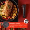 Sada hrncov TEFAL, 4-dielna | L7649453 Ingenio Ultimate | 16/18/20 cm | hliník | čierna