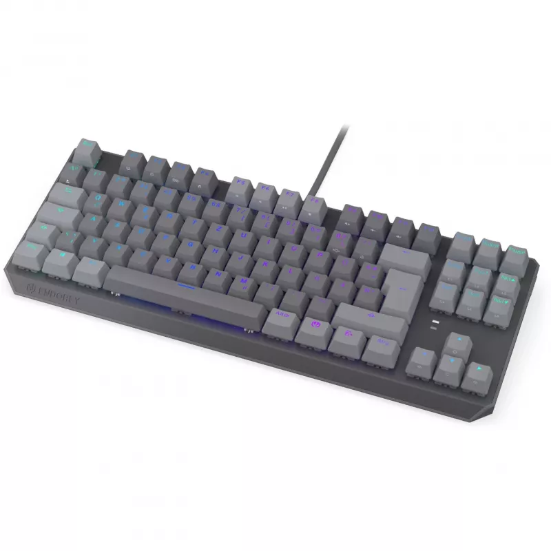 Mechanická klávesnica ENDORFY Thock V2 TKL s červenými spínačmi, Tenkeyless, DE-layout