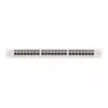 Lanberg PPS7-1024-S prepojovací panel 19 palcov 1U, 24 portov, Cat7, tienený FTP, sivý