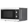 Sharp YC-MG01E-S mikrovlnná rúra s grilom, 20 l, 800 W, voľne stojaca, strieborná/čierna