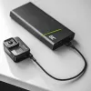 USB kábel Green Cell KABGC19 USB 2.0 2m USB A USB C čierny