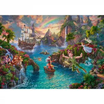 Puzzle Schmidt Spiele Disney Peter Pan 1000 ks, kreslené