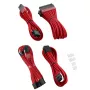CableMod PRO ModMesh 12VHPWR sada predlžovacích káblov — červená