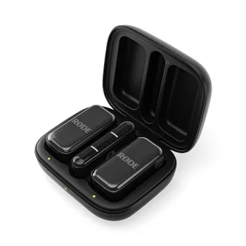 Bezdrôtový mikrofónový systém Rode Wireless Micro Lightning — omnidirekcionálny, 48 kHz, 24-bit, dosah 100 m, 7 h batéria