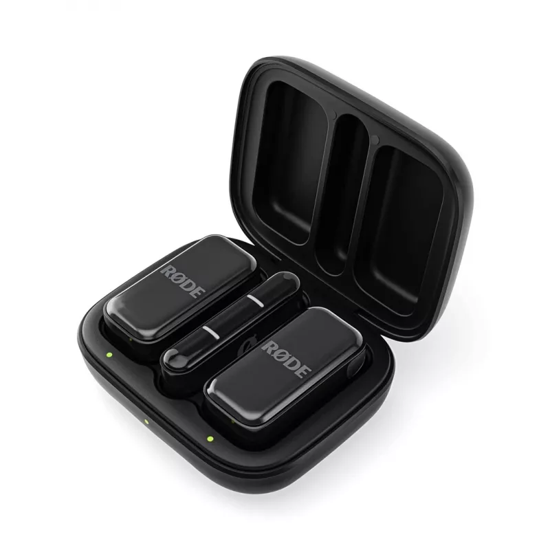 Bezdrôtový mikrofónový systém Rode Wireless Micro Lightning — omnidirekcionálny, 48 kHz, 24-bit, dosah 100 m, 7 h batéria