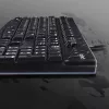 Logitech Desktop MK120 Combo, čierna, káblová, švajčiarske rozloženie, 920-002504