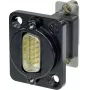 Neutrik D-SUB adaptér D-SUB konektor samec 15pol. - D-SUB konektor samica 15pol. NADB15MF-B 1 ks (NADB15MF-B)