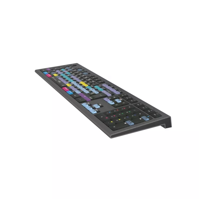 Logickeyboard ASTRA 2 klávesnica USB QWERTY anglická čierna Full-Size 104 klávesov