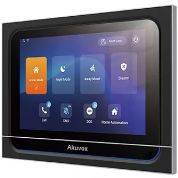 Smart Home centrálna riadiaca jednotka Akuvox X933H čierna 7 palcov dotykový displej