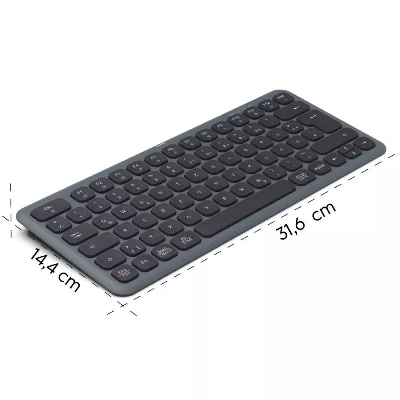 WK-500 multi-device klávesnica čierno-sivá