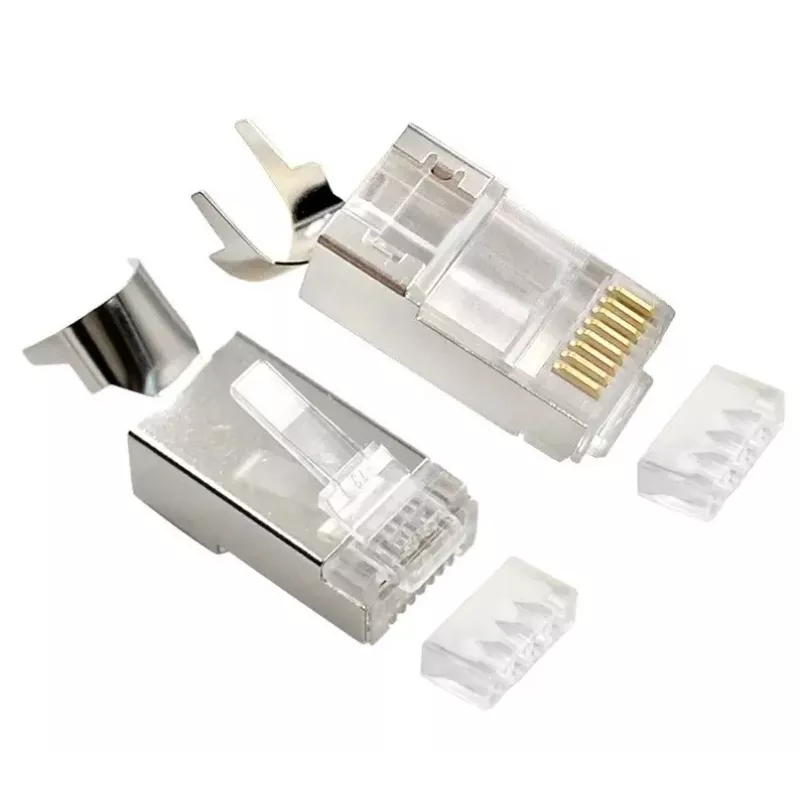 Konektor RJ45 GEMBIRD CAT7 8P8C pozlátený 15µ FTP/SFTP, balenie 100 ks