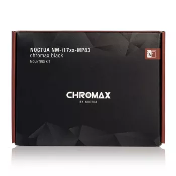 Montážna sada Noctua NM-I17XX-MP83 chromax.čierna pre Noctua chladiče kompatibilné s LGA1700
