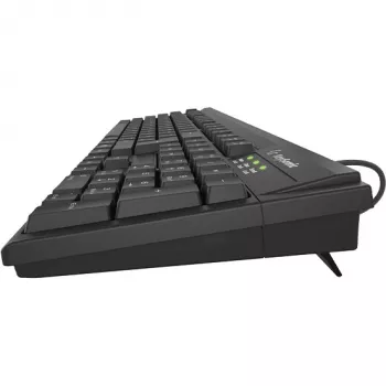 KeySonic KSK-8008U-IP klávesnica kancelária/home office USB čierna