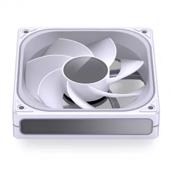 Chladiaci ventilátor Jonsbo ZB-120 Reverse Blade PWM ARGB 120 mm biely, axiálny ventilátor, 120 mm