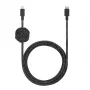 Kábel USB-C na Lightning Native Union Night kábel 3 m – čierny/sivý, dĺžka 3 m