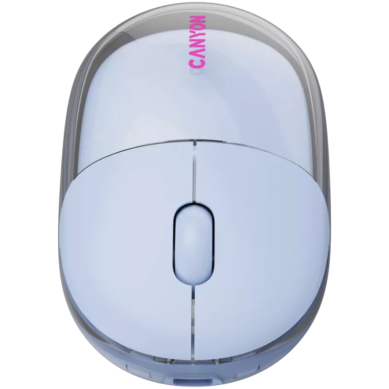 Canyon On Click 24 – 2in1 bezdrôtová optická myš Bluetooth / 2,4 GHz – 1200 dpi – batéria