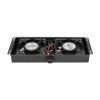 Chladiaci ventilátor Extralink 2 FANS ROOF COOLING UNIT 220V AC čierny kov