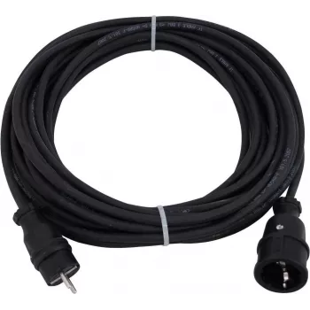 Predlžovací kábel PSSO 30245708 3x1,5 mm² 15 m čierny