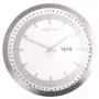NeXtime nástenné hodiny 3009 Captain, Ø44 cm, biela