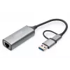 USB Type-C Gigabit Ethernet adaptér Digitus DN-3028