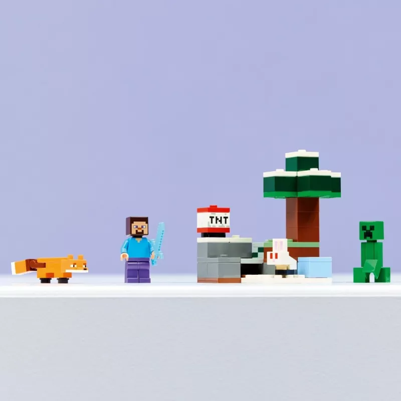 LEGO MINECRAFT 21583 Stevovo tajgové dobrodružstvo