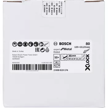 Bosch 2 608 619 174 rotačný nástroj brúsne/brúsne príslušenstvo oceľový brúsny kotúč