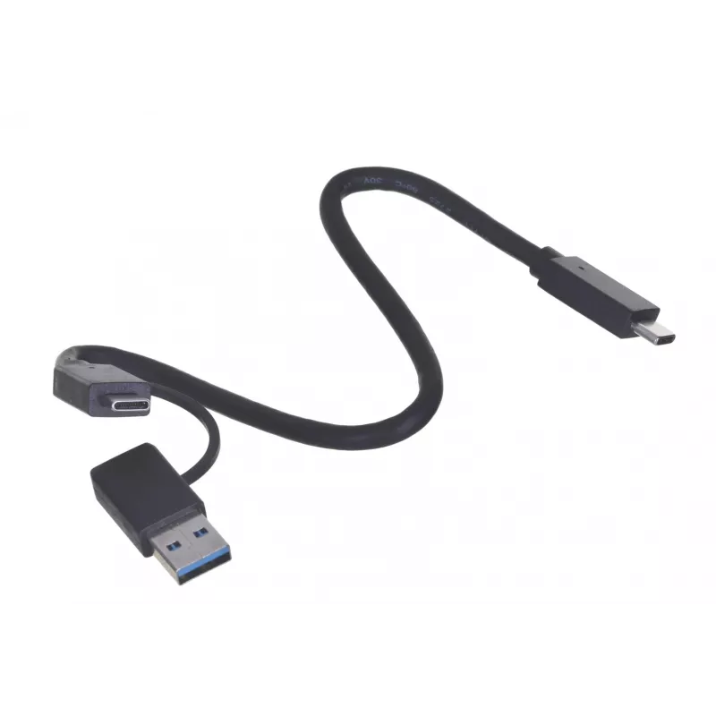 Puzdro na M.2 SSD Unitek uDrive sivé — M.2 (2230/2242/2260/2280), NVMe/SATA III, USB-C 10 Gbit/s, hliník