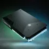 GPU vodný blok ek water blocks EK-Quantum Vector³ FE RTX 5090 — akrylová vrchná časť
