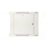 Extralink rozvádzač 9U 600x600 AZH sivý nástenný, výklopný