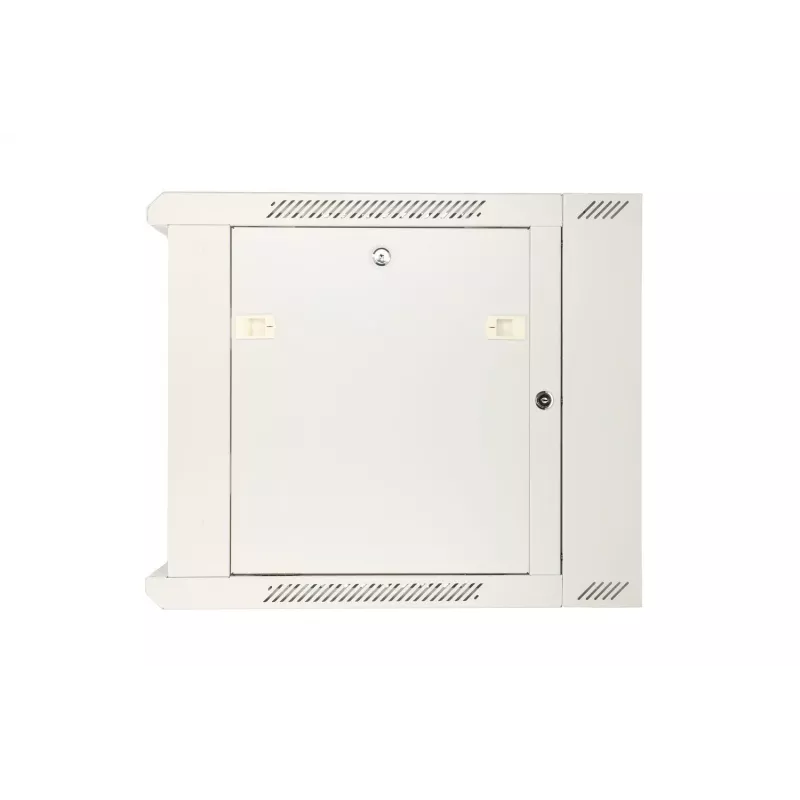 Extralink rozvádzač 9U 600x600 AZH sivý nástenný, výklopný