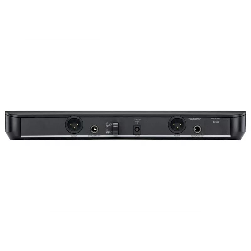 Shure BLX288E/SM58-H8E – bezdrôtový systém s prijímačom a dvoma mikrofónmi SM58