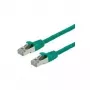 VALUE S/FTP-(PiMF-) patch kábel Cat.6, LSOH, zelený, 0,5m (21.99.1223)