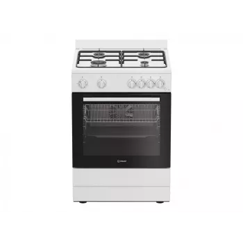 INDESIT sporák | I6G5KCW | typ varnej dosky plynová | typ rúry elektrická | biela | šírka 60 cm | funkcia grilu | hĺbka 60 cm | 72 L