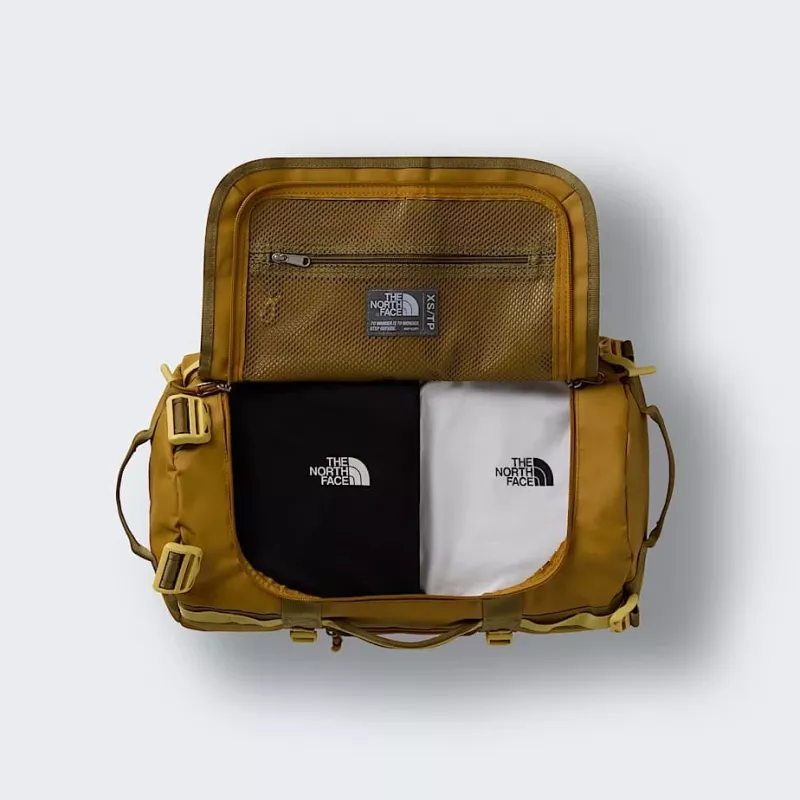 Cestovná taška The North Face Base Camp Duffel XS – tan/cedar/honeye