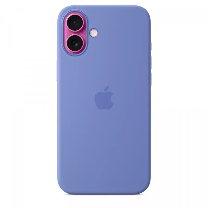 iPhone 16 Plus silikónové puzdro s MagSafe - Periwinkle