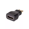 Akyga AK-AD-04 HDMI adaptér, HDMI konektor samica na Mini-HDMI konektor samec, čierny