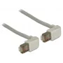 Sieťový kábel DeLOCK 0,5 m RJ-45 Cat5e S/FTP sivý