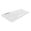 Logitech Multi-Device K380 - klávesnica - bezdrôtová - Bluetooth 3.0 - nemecká - Off-White