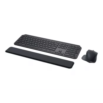 Logitech MX Keys Combo for Business – sada klávesnice a myši – podsvietená – bezdrôtová – Bluetooth LE – QWERTY – GB – grafitová