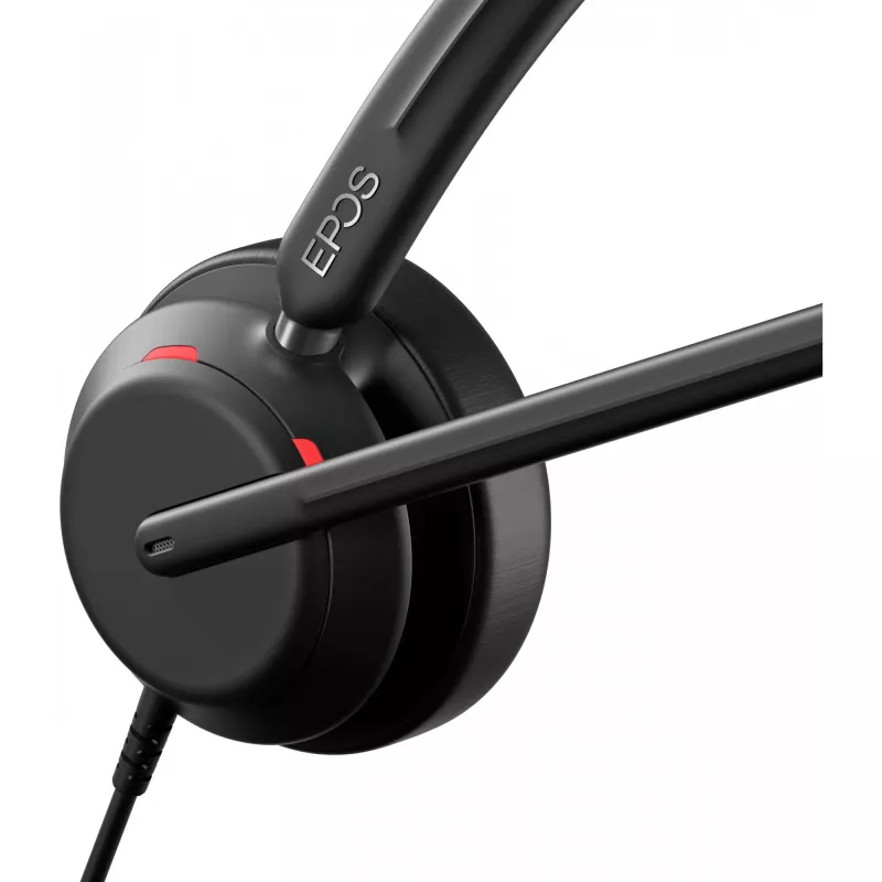 Epos IMPACT 730, mono headset, káblový, 3 digitálne mikrofóny, Super-Wideband technológia