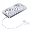 Jonsbo ZA-240 ventilátor, PWM, ARGB - 240 mm, biely