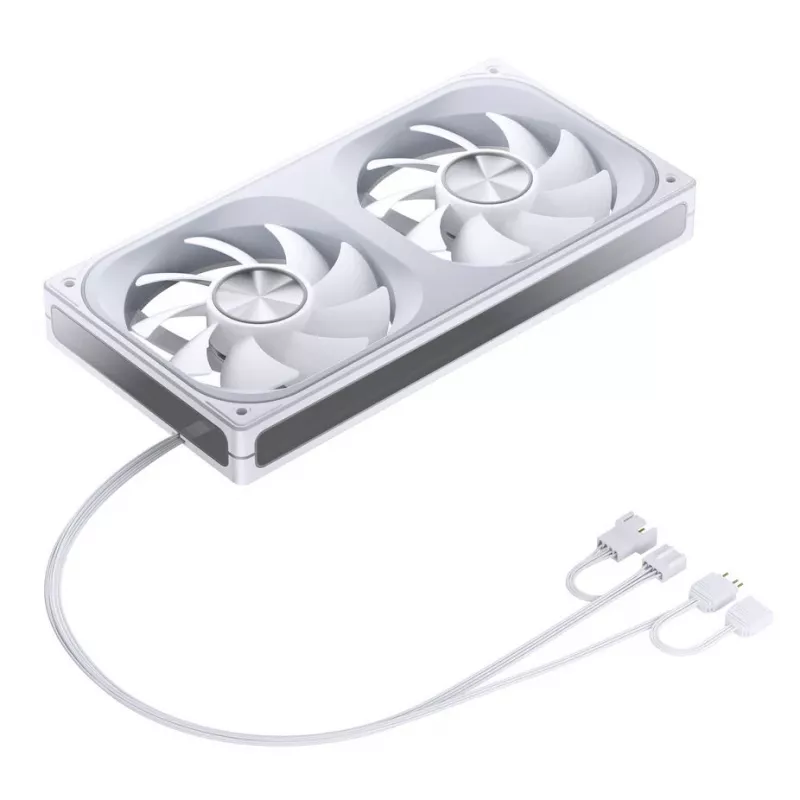 Jonsbo ZA-240 ventilátor, PWM, ARGB - 240 mm, biely