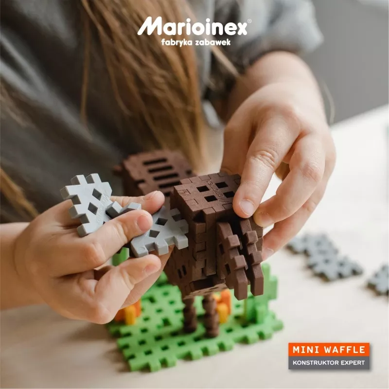 Marioinex Mini Waffle stavebnica Constructor Expert, 501 dielikov