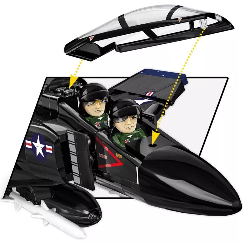 Stavebnica F-4S Phantom II 608 dielov