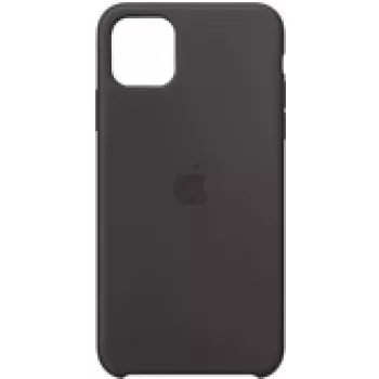 Apple - ochranné puzdro na mobilný telefón - silikón - čierne - pre iPhone 11 Pro Max (MX002ZM/A)