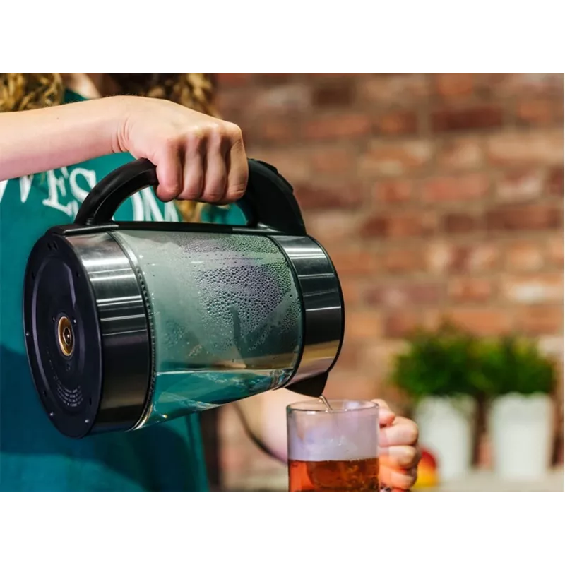 Sklenená kanvica LAFE LAFCZA47618 – objem 1,5 L, 100% recyklovateľná