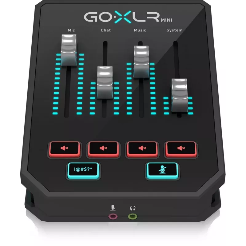 TC Helicon Go XLR Mini - mixér a audio rozhranie