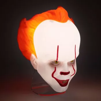 Stolná lampa Paladone masková lampa PP11207ITV2 Pennywise LED, tematická masková lampa